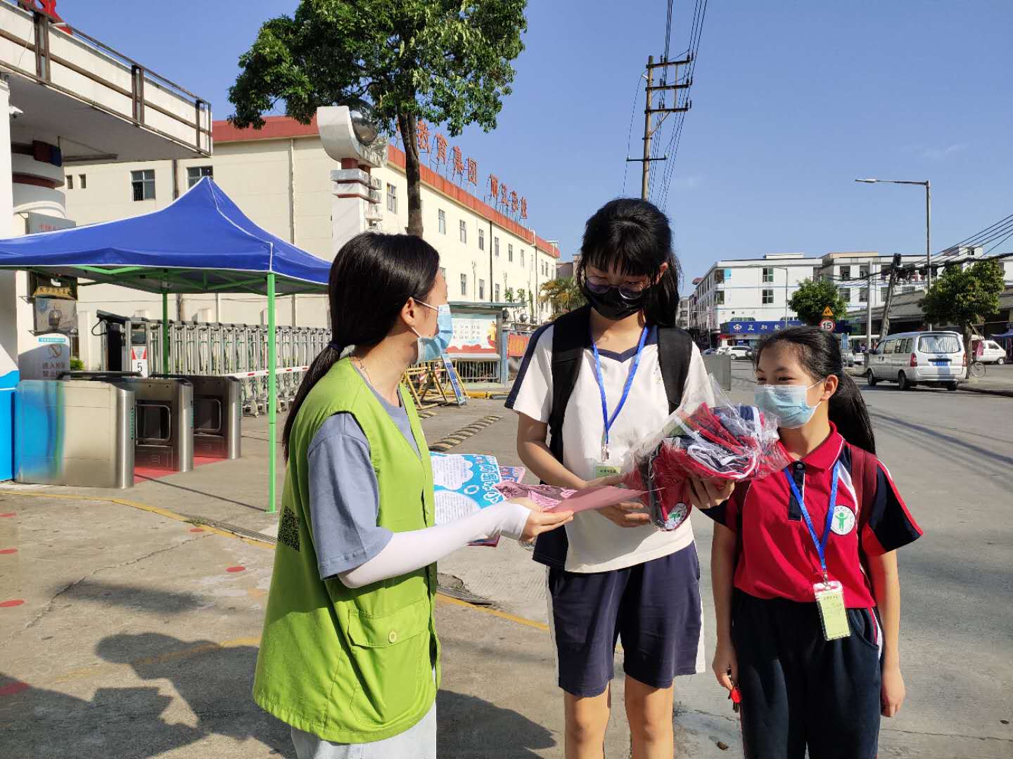 石碣：横滘村防震减灾宣传教育活动